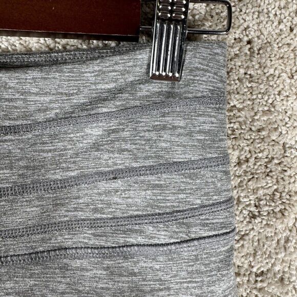 Free People Movement Swerve Lace Side Leggings Size Small Gray Heathered Yoga - Picture 4 of 14